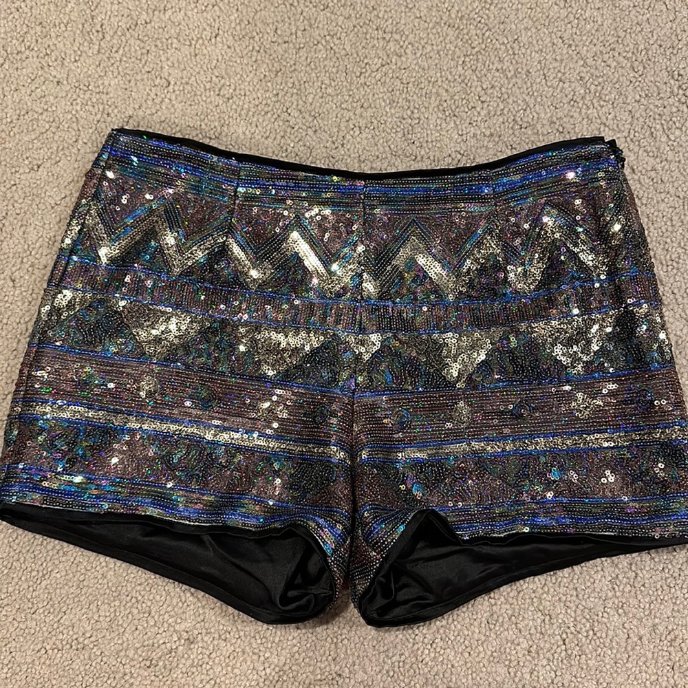 Sequin guess shorts
